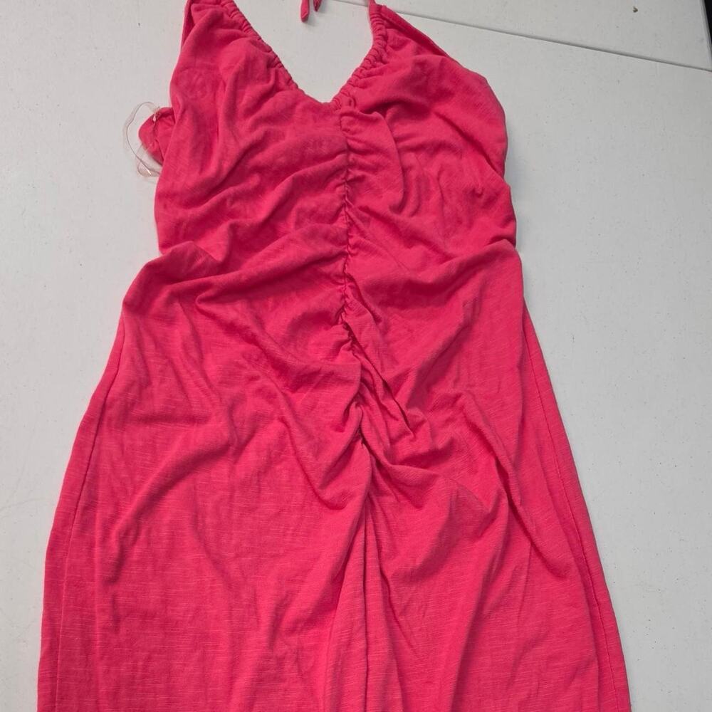 Universal thread pink halter dress